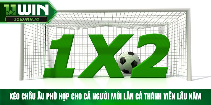 Kèo châu Âu phù hợp cho cả người mới lẫn cả thành viên lâu năm