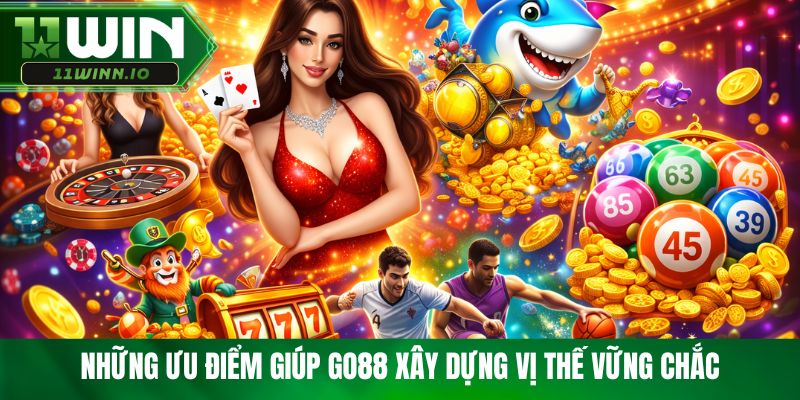 Những ưu điểm giúp Go88 xây dựng vị thế vững chắc
