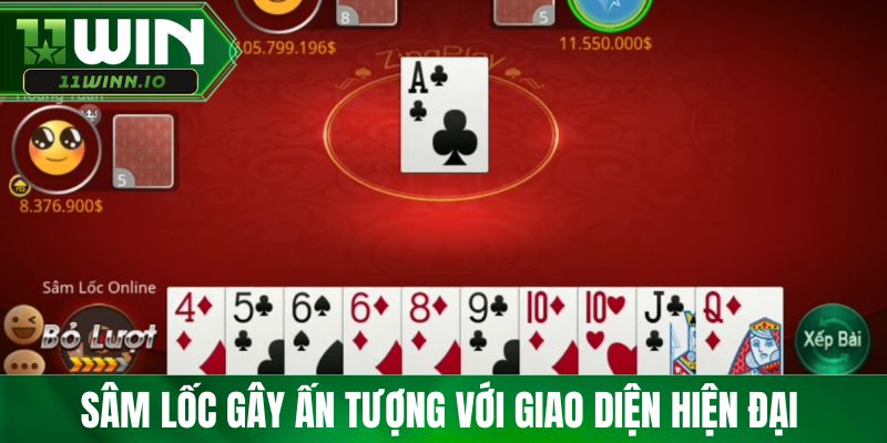 Sâm lốc gây ấn tượng với giao diện hiện đại 