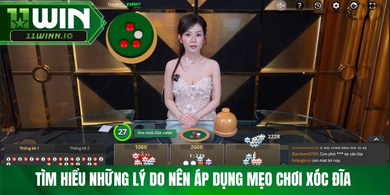 Tìm hiểu những lý do nên áp dụng mẹo chơi xóc đĩa 
